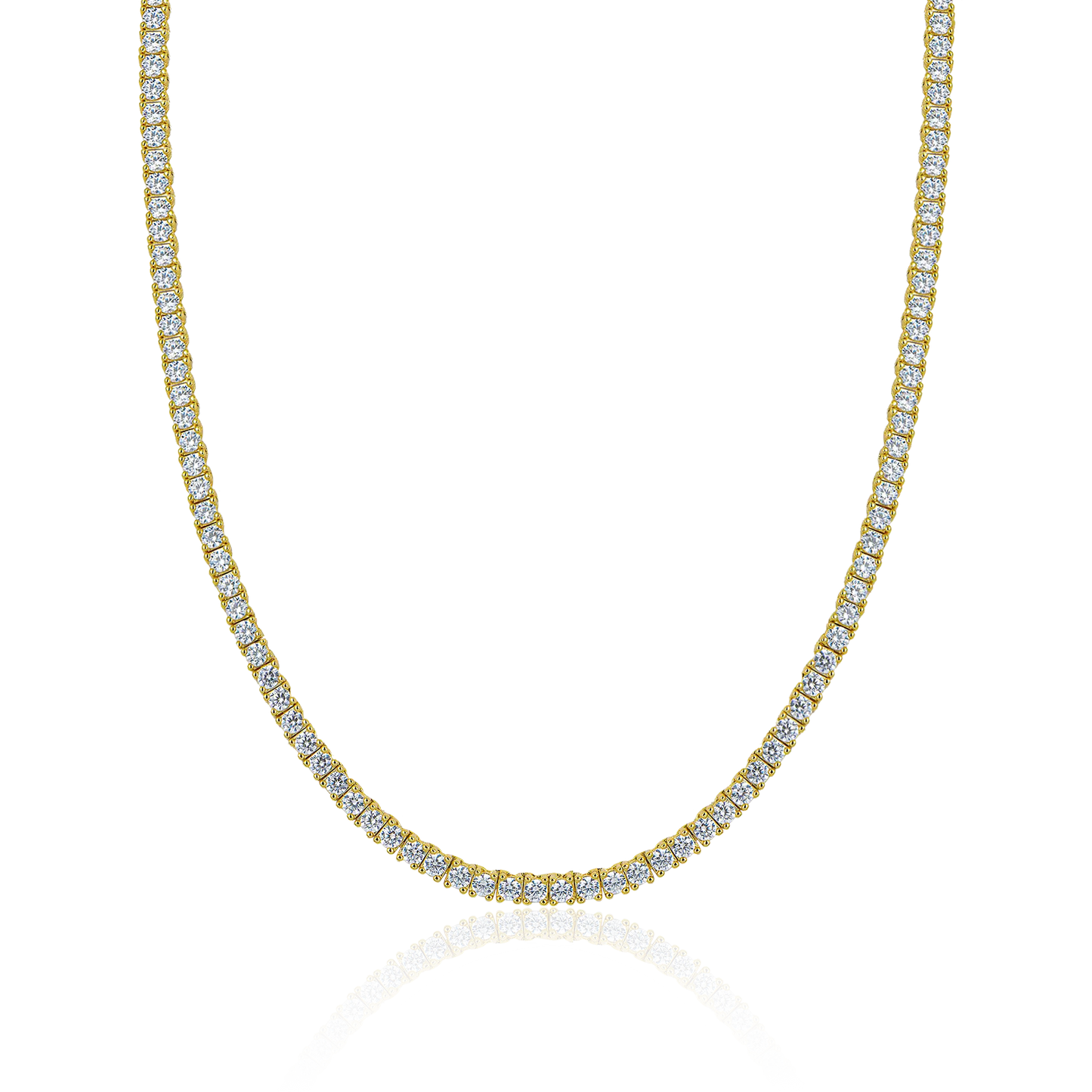 Moissanite Tennis Chain - 3mm
