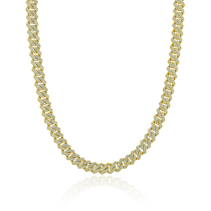 Moissanite Cuban Link Chain - 8mm