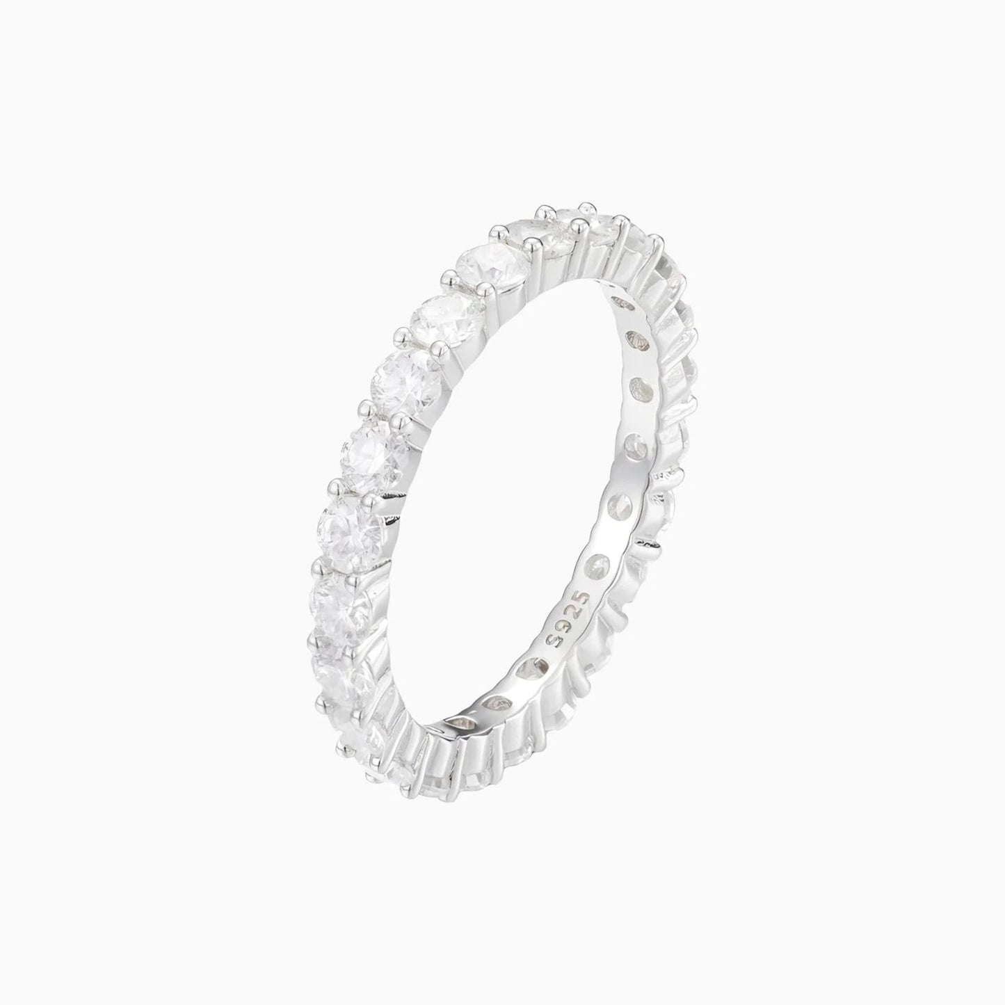 Moissanite Tennis Ring
