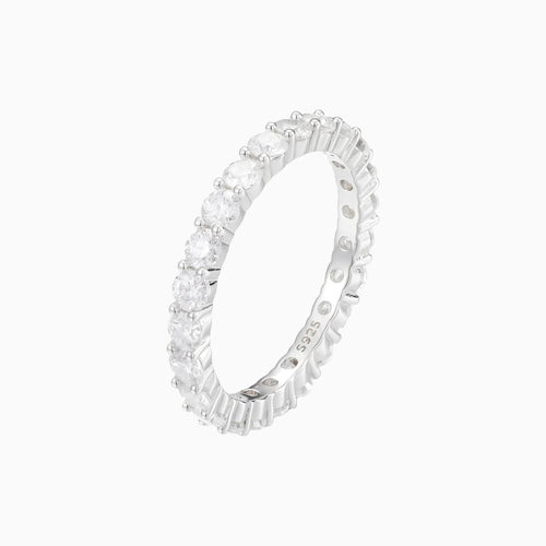 Moissanite Tennis Ring