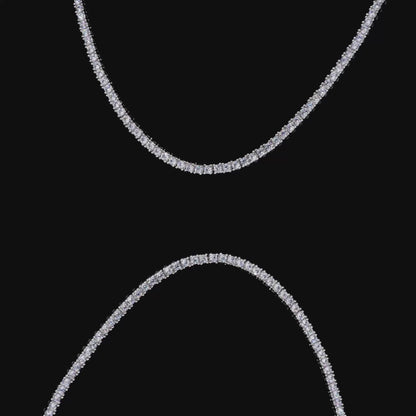 Moissanite Tennis Chain - 3mm